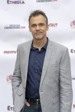 Dan Davidson, 16 Haziran 2018 'de Hollywood, Kaliforniya' daki Mısır Tiyatrosu 'nda Etheria Film Gecesi' ne katıldı.