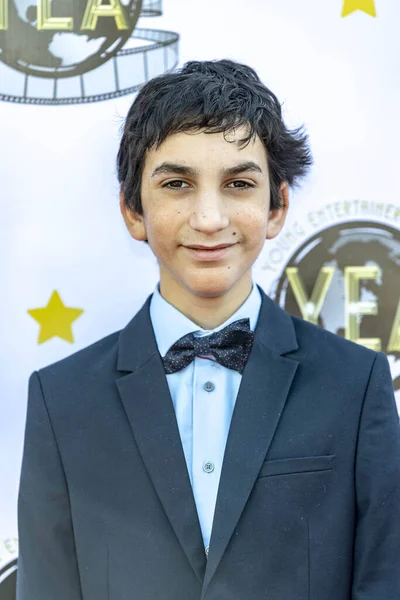 Adam Chernick Attends 3Rd Annual Young Entertainer Awards Globe Theatre — Stock Photo, Image