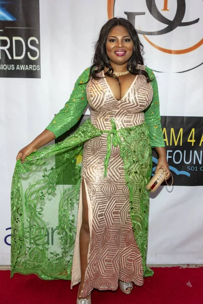 Oghenekaro Itene Participa 2Nd Annual Hapawards Hollywood African Prestigious Awards — Fotografia de Stock