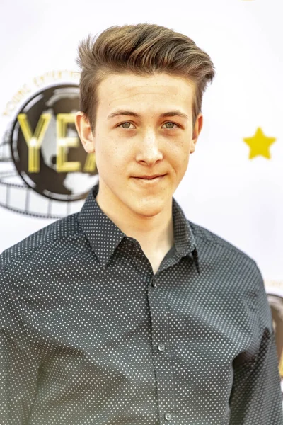 Luke Mullen Attends 3Rd Annual Young Entertainer Awards Globe Theatre — Stock Photo, Image