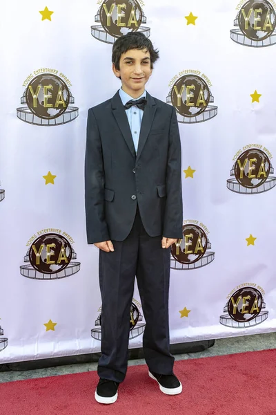 Adam Chernick Adopds 3Rd Annual Young Entertainer Awards Globe Theatre — 스톡 사진