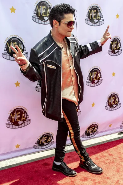 Corey Feldman Deltar Årliga Young Entertainer Awards Globe Theatre Universal — Stockfoto