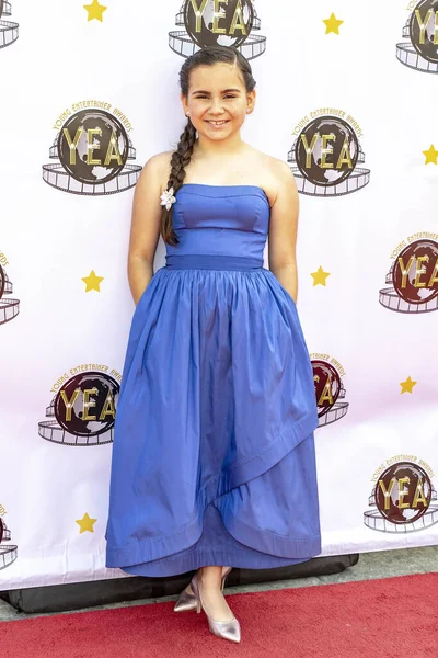 Carmina Garay Attends 3Rd Annual Young Entertainer Awards Globe Theatre — Stock Photo, Image