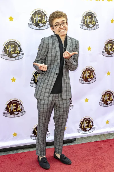 Sean Giambrone Partecipa 3Rd Annual Young Entertainer Awards Globe Theatre — Foto Stock