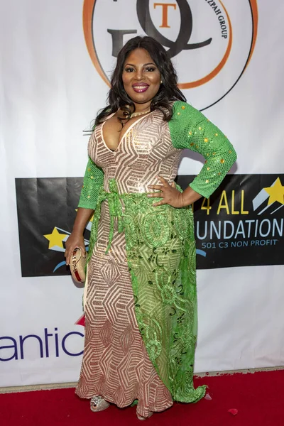 Oghenekaro Itene Participa 2Nd Annual Hapawards Hollywood African Prestigious Awards — Fotografia de Stock