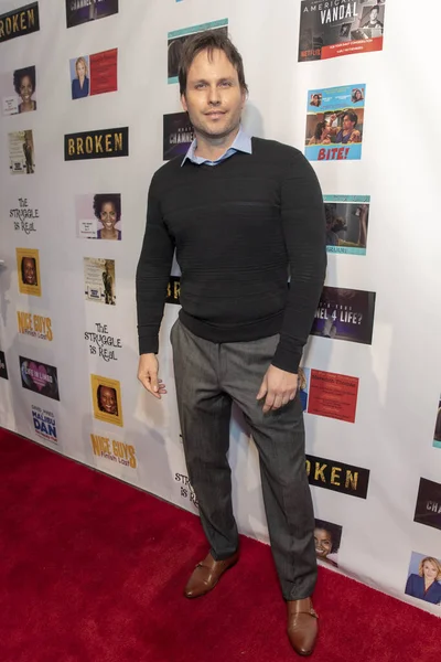 Tamas Menyhart Részt Vesz Fyc Underdog Emmy Screenings Charity Event — Stock Fotó