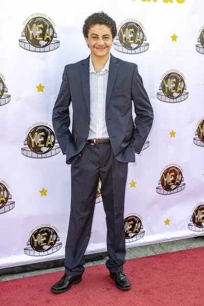 2018 Karim Fahmy Attends 3Rd Annual Young Entertainer Awards Globe — 스톡 사진