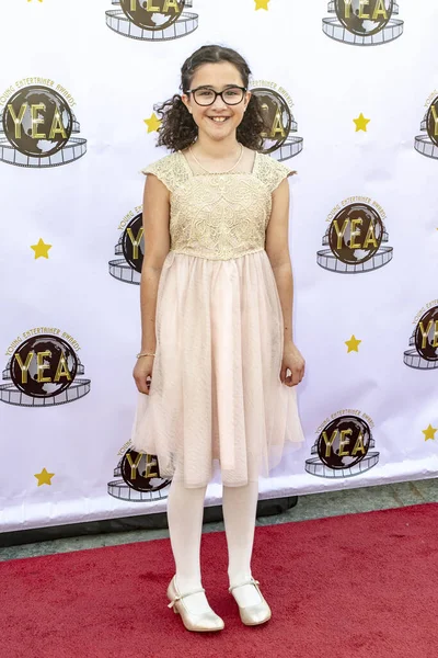 Audrey Smallman Attends 3Rd Annual Young Entertainer Awards Globe Theatre — Stock Photo, Image