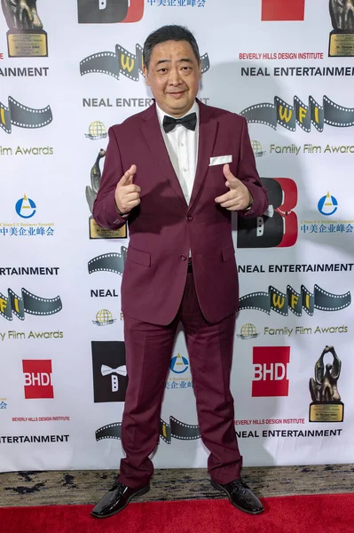 Zhou Zheng Participa Family Film Awards Universal Hilton Hotel Universal — Fotografia de Stock
