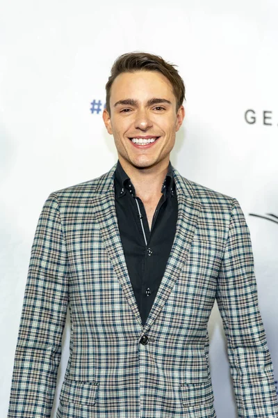 Jordy Tulleners Assiste Gala Hollywood Geanco Foundation 2018 Spectra Pacific — Photo