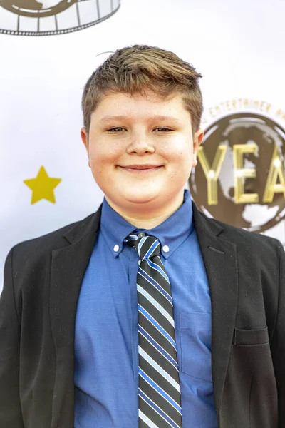 Brody Allen Attends 3Rd Annual Young Entertainer Awards Globe Theatre — Stock Photo, Image