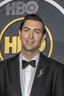 Nicholas Braun, 22 Eylül 2019 tarihinde Los Angeles Pasifik Tasarım Merkezi 'nde HBO' nun Post Emmy Ödülü Resepsiyonuna katıldı.