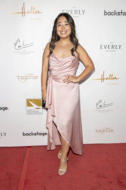 Nikki Ryeo, 7 Kasım 2019 'da Taglyan Kompleksi, Los Angeles' ta Yetenek Yöneticileri Derneği tarafından sunulan 15.