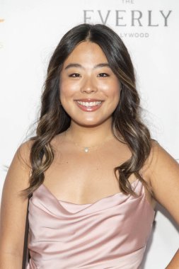 Nikki Ryeo, 7 Kasım 2019 'da Taglyan Kompleksi, Los Angeles' ta Yetenek Yöneticileri Derneği tarafından sunulan 15.