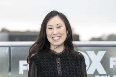 Angela Kang, 20 Temmuz 2018 'de Comic Con 2018, San Diego, Kaliforniya' daki 