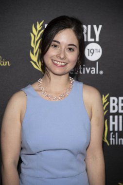 Claire Cohen, 3 Nisan 2019 'da 19. Beverly Hills Film Festivali' ne katıldı.