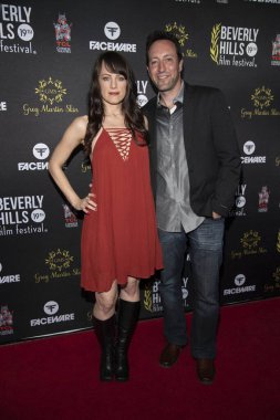 Marc Clebanoff, Mackenzie Firgens 3 Nisan 2019 'da 19. Beverly Hills Film Festivali' ne katıldı.