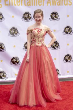 Jolie Ledford 7 Nisan 2019 'da Warner Brother Studios, Burbank, CA' da 