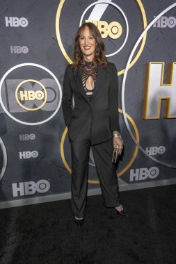 Jen Richards, 22 Eylül 2019 tarihinde Los Angeles Pasifik Tasarım Merkezi 'nde HBO' nun Post Emmy Ödülü Resepsiyonuna katıldı.