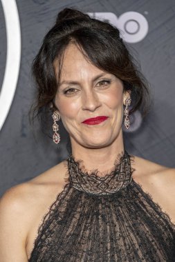 Annabeth Gish, 22 Eylül 2019 'da Pasifik Tasarım Merkezi' nde HBO 'nun Post Emmy Ödülü Resepsiyonuna katıldı.