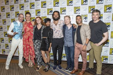 Doug Jones, Mary Chieffo, Mary Wiseman, Sonequa Martin-Green Shazad Latif, Anthony Rapp, Wilson Cruz, Anson Mount katılımcı Comic-Con 2018 - 