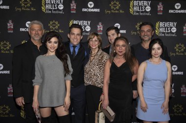 Caretakers 'ın oyuncuları 3 Nisan 2019' da 19. Beverly Hills Film Festivali, Hollywood, CA 'ya katıldı.