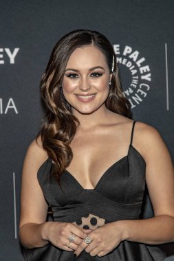 Hayley Orrantia The Goldbergs & Schooled Back 'e katılıyor! 15 Ekim 2019 'da The Paley Center for Media, Beverly Hills, CA' da Moda ve Eğlence