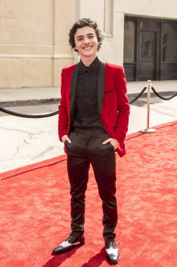 Hunter Payton 7 Nisan 2019 'da Warner Brother Studios, Burbank, CA' da 