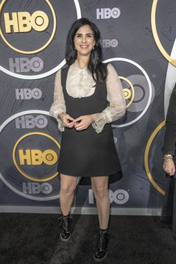 Sarah Silverman, 22 Eylül 2019 tarihinde Los Angeles Pasifik Tasarım Merkezi 'nde HBO' nun Post Emmy Ödülü Resepsiyonuna katıldı.