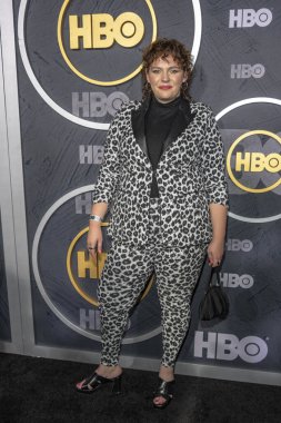 Katie Kershaw, 22 Eylül 2019 tarihinde Los Angeles Pasifik Tasarım Merkezi 'nde HBO' nun Post Emmy Ödülü Resepsiyonuna katıldı.