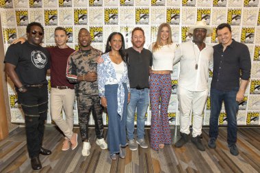 Chad L. Coleman, Mark Jackson, J. Lee, Penny Johnson Jerald, Scott Grimes, Adrianne Palicki, Peter Macon, Seth MacFarlane Comic-Con 2018 - 