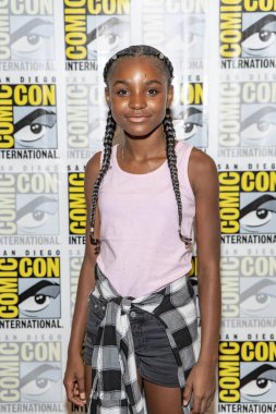 Saniyya Sidney Comic-Con Uluslararası San Diego 2018 'e katılıyor - 