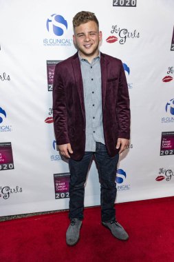 Jonathan Lipnicki, 7 Ekim 2018 'de Avalon Hollywood, Kaliforniya' daki The Historical Adobe 'da 18.