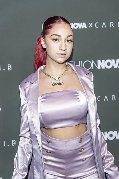 Bhad Bhabie 14 Kasım 2018 'de BOULEVARD 3, Los Angeles, Kaliforniya' da Moda Nova X Cardi B fırlatma etkinliğine katıldı..