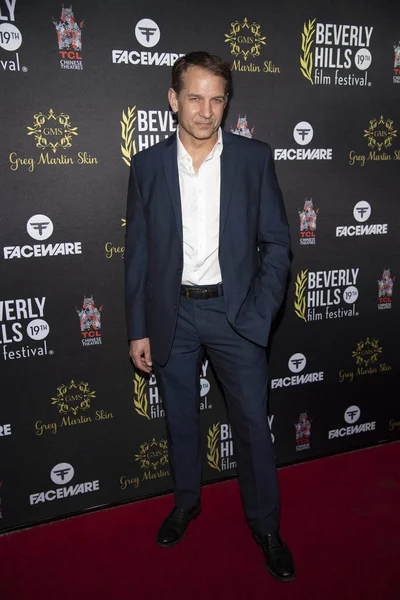 Chris Devlin Részt Vesz Éves Beverly Hills Filmfesztiválon Hollywood 2019 — Stock Fotó