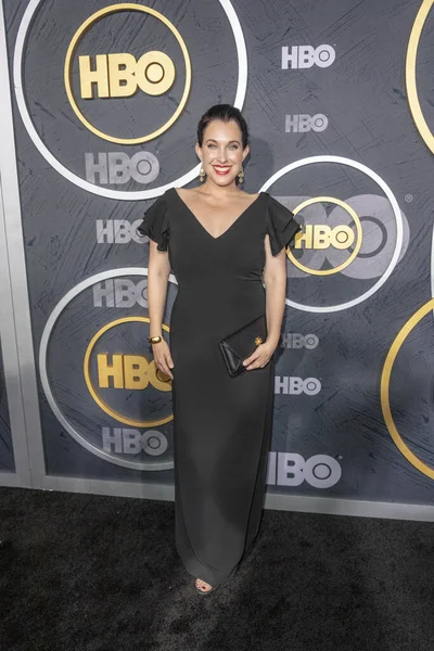 Jessica Rhoades Deltar 2019 Hbos Post Emmy Award Mottagning Pacific — Stockfoto