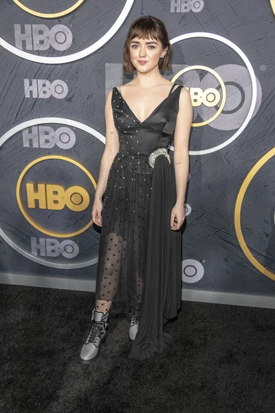 Maisie Williams Woont Post Emmy Award Receptie Van Het Hbo — Stockfoto
