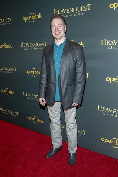 David Matthews Zúčastní Heavenquest Pilgrim Progress Světové Premiéry Regal Cinemas — Stock fotografie