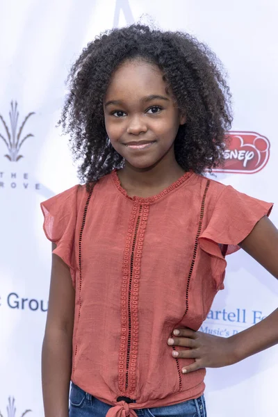 2018 Lidya Jewett Attends 9Th Annual Martell Foundations Family Day — 스톡 사진
