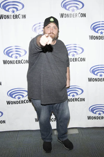 Rotell Attends 2019 Wondercon Geek Sundry Relics Rarities Press Room — Stock Photo, Image
