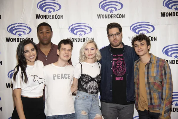 Cast Deadly Class Wonen 2019 Wondercon Sony Pictures Television Deadly — Stockfoto