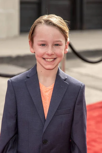 Jaden Oehr 참석자 4Th Annual Young Entertainer Awards Warner Brother — 스톡 사진