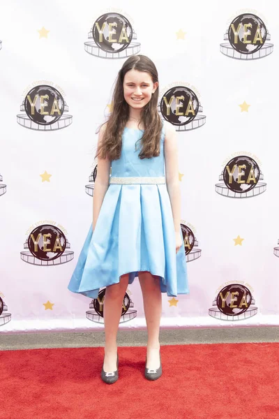 Ashley Silverman Attends 4Th Annual Young Entertainer Awards Warner Brother — Stock Photo, Image