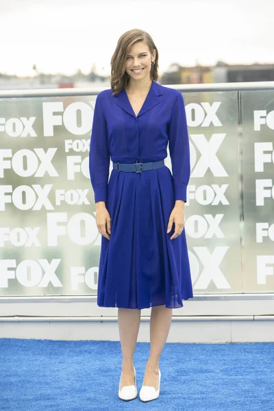 Lauren Cohan Attends Walking Dead Red Carpet Comic Con 2018 — Stock Photo, Image