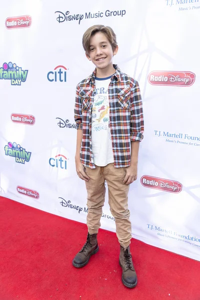 stock image Prestyn Bates attends 9th Annual TJ Martell Foundation's LA Family Day at The Historical Adobe at The Grove, Los Angeles, California on October 6th, 2018