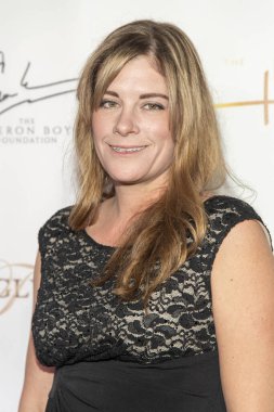 Meghan McCabe, 7 Kasım 2019 'da Taglyan Kompleksi, Los Angeles' ta Yetenek Yöneticileri Derneği tarafından sunulan 15.