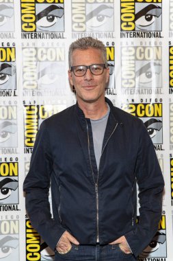 Brad Fuller 21 Temmuz 2018 'de Comic-Con International San Diego 2018 ABD' nin San Diego, Kaliforniya 'daki Arınma Basın Odası' na katıldı.