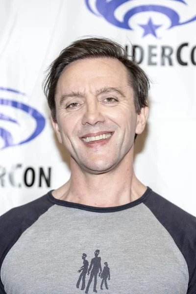 Peter Serafinowicz Sony Pictures Television Tick Sezon Basın Odası Anaheim — Stok fotoğraf