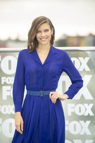 Lauren Cohan Attends Walking Dead Red Carpet Comic Con 2018 — Stock Photo, Image