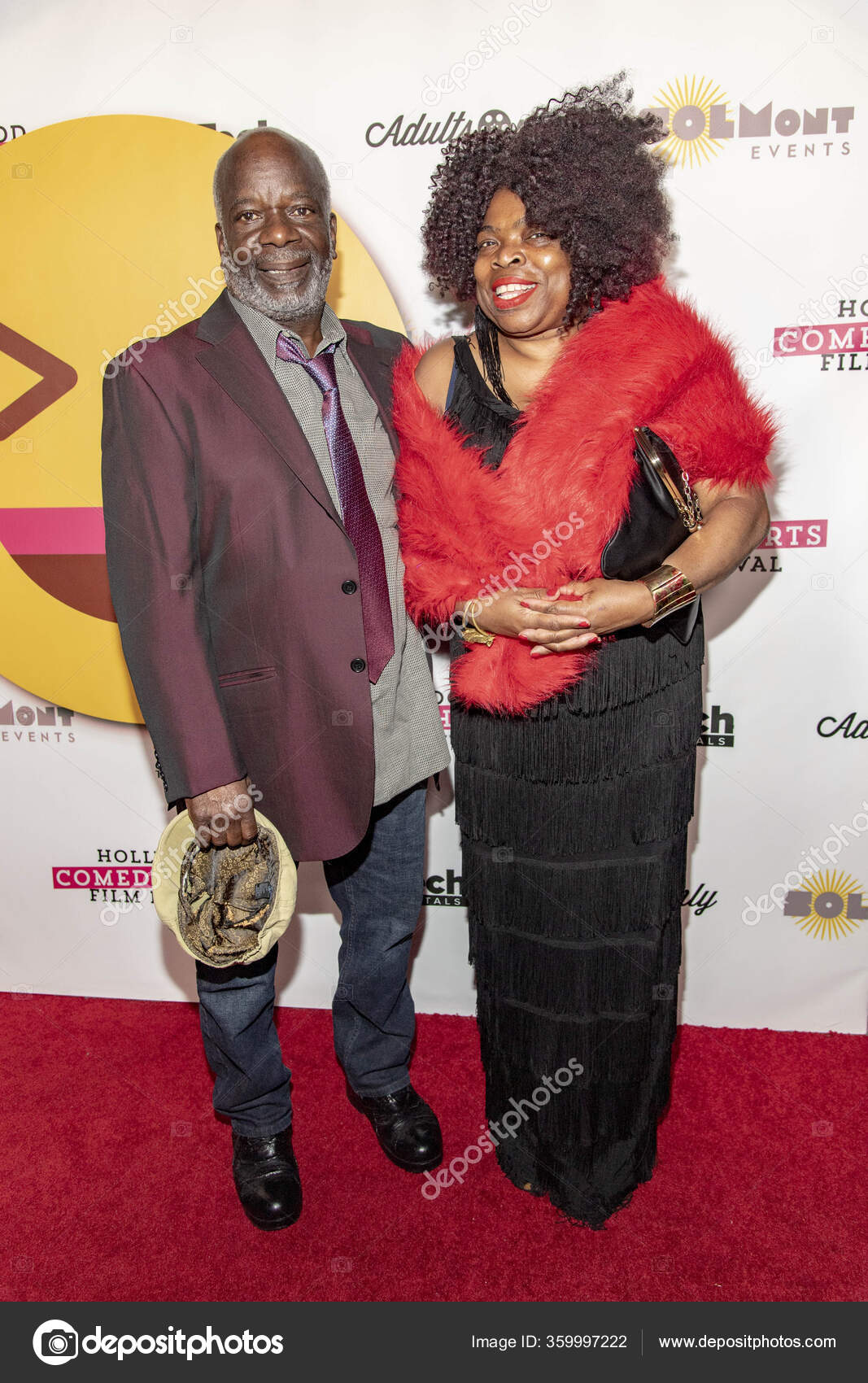 Joseph Marcell Joyce Marcell Attend 2019 Hollywood Comedy Shorts Film